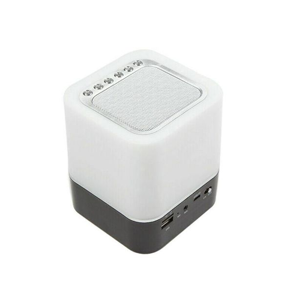 led bt speaker multifunctional touching night light intelligent desk lamp alarm clock music player
led bt speaker multifunctional touching night light intelligent desk lamp alarm clock music player