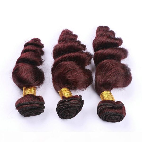 #99j wine red peruvian virgin human hair weaves loose wave wavy 3pcs peruvian burgundy human hair bundles double wefted, Black
#99j wine red peruvian virgin human hair weaves loose wave wavy 3pcs peruvian burgundy human hair bundles double wefted, Black