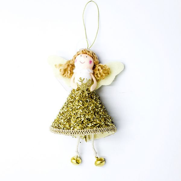 decorations cute gold angel girl doll pendant xmas gift toy christmas tree bells hanging ornaments new year home decor
decorations cute gold angel girl doll pendant xmas gift toy christmas tree bells hanging ornaments new year home decor