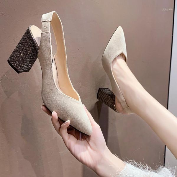 2020 spring and summer new thick-heeled matte leather sandals women's baotou single shoes black rhinestone high-heeled sandals1
2020 spring and summer new thick-heeled matte leather sandals women's baotou single shoes black rhinestone high-heeled sandals1