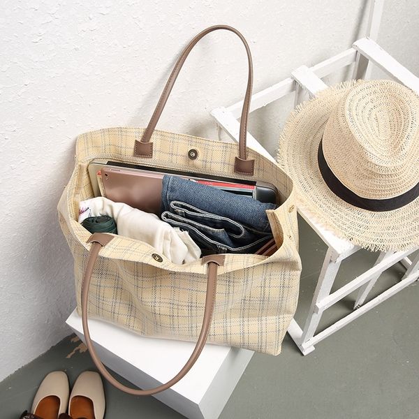 vnhfx portable and summer 2020 new trend plaid canvas large capacity spring canvas travel bagshopping bag simple travel bag women opdhc
vnhfx portable and summer 2020 new trend plaid canvas large capacity spring canvas travel bagshopping bag simple travel bag women opdhc