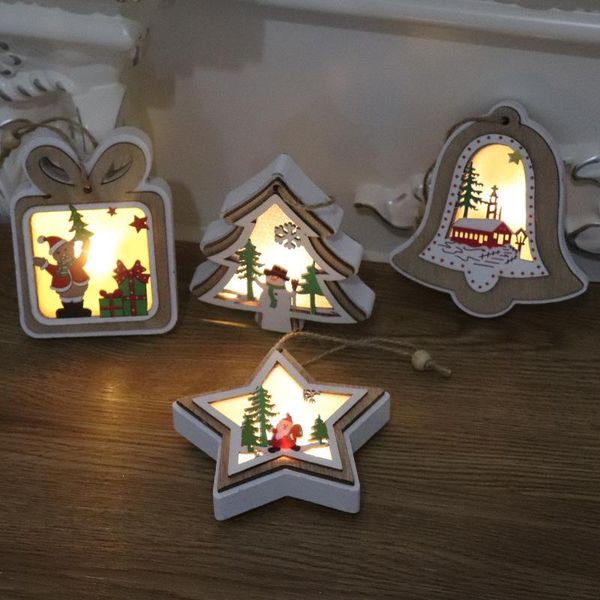 2020 christmas lighted wooden pendant tree bell gift star design hanging merry xmas ornament teen christams
2020 christmas lighted wooden pendant tree bell gift star design hanging merry xmas ornament teen christams