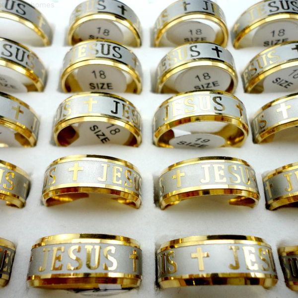sale gold stainless steel jesus cross faith anglicans christian prayer ring letter bible for women men never fade, Silver
sale gold stainless steel jesus cross faith anglicans christian prayer ring letter bible for women men never fade, Silver