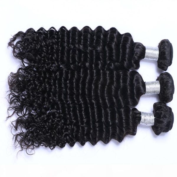 wholesale brazilian indian peruvian deep curly hair extension unprocessed human virgin hair weave bundles can be dyed ombre color hair, Black
wholesale brazilian indian peruvian deep curly hair extension unprocessed human virgin hair weave bundles can be dyed ombre color hair, Black