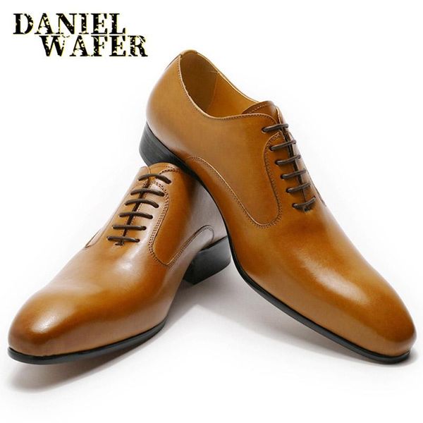oxford leather shoes black brown hand-polished lace up pointed toe men's dress wedding office business formal shoes
oxford leather shoes black brown hand-polished lace up pointed toe men's dress wedding office business formal shoes