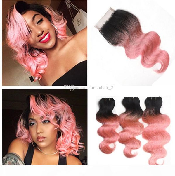 pink hair with lace closure two tone 1b pink body wave lace closure with bundles russian human virgin hair body wave bundles, Black;brown
pink hair with lace closure two tone 1b pink body wave lace closure with bundles russian human virgin hair body wave bundles, Black;brown