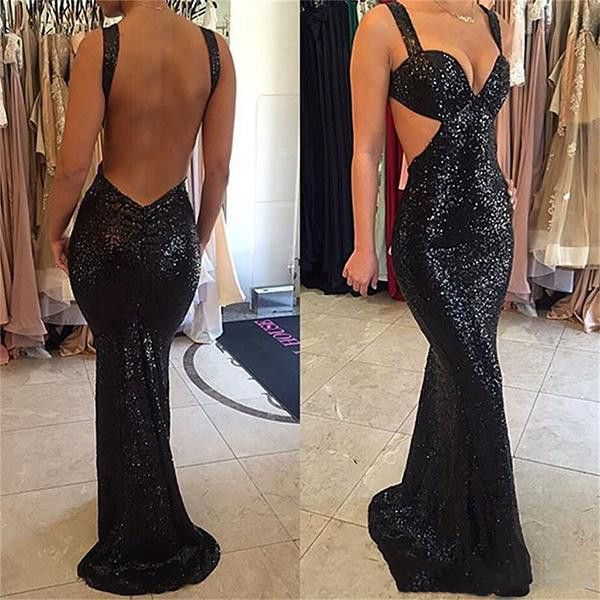 evening gowns for women elegant mermaid prom dresses black sequined sweetheart neck spaghetti backless prom dresses long dress
evening gowns for women elegant mermaid prom dresses black sequined sweetheart neck spaghetti backless prom dresses long dress