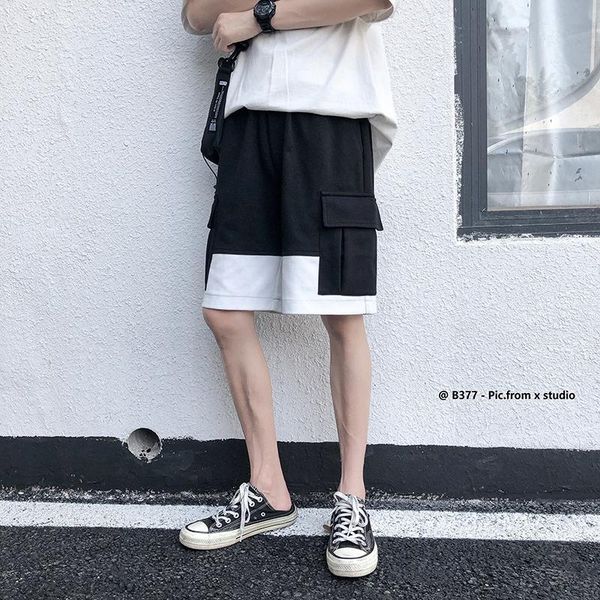 men's shorts 2021 split joint color leisure harem casual male cotton jogger multi-pocket for bodybuilding beach gym short, White;black
men's shorts 2021 split joint color leisure harem casual male cotton jogger multi-pocket for bodybuilding beach gym short, White;black
