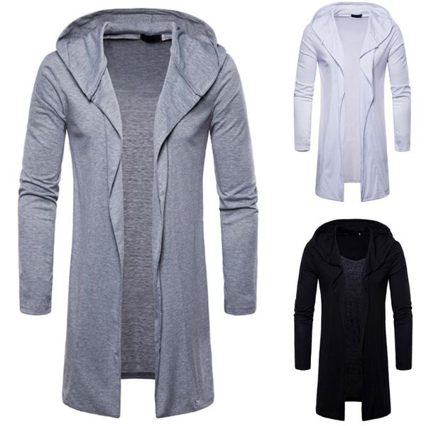 fashion men casual hooded cardigan long sleeve outwear blouse slim fit solid color long jacket fitness jogging coat, Black;brown
fashion men casual hooded cardigan long sleeve outwear blouse slim fit solid color long jacket fitness jogging coat, Black;brown