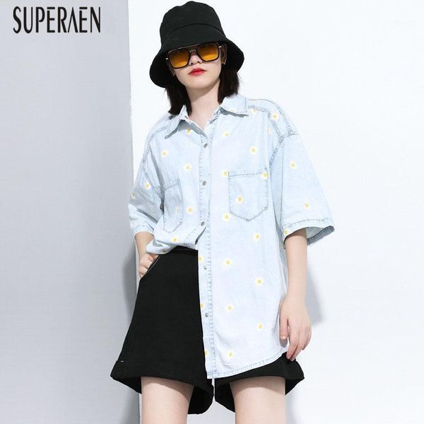 superaen europe fashion denim shirts women 2020 summer new wild casual ladies blouses and short sleeve women clothing1, White
superaen europe fashion denim shirts women 2020 summer new wild casual ladies blouses and short sleeve women clothing1, White