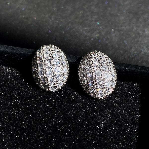 s1999 fashion jewelry zircon geometric oval stud earrings, Golden;silver
s1999 fashion jewelry zircon geometric oval stud earrings, Golden;silver