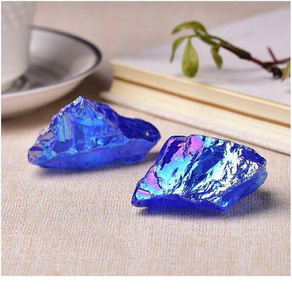 natural crystal raw healing stone electroplate quartz specimens rough ore mineral gemstone fish tank decoration energy jllred, Black
natural crystal raw healing stone electroplate quartz specimens rough ore mineral gemstone fish tank decoration energy jllred, Black