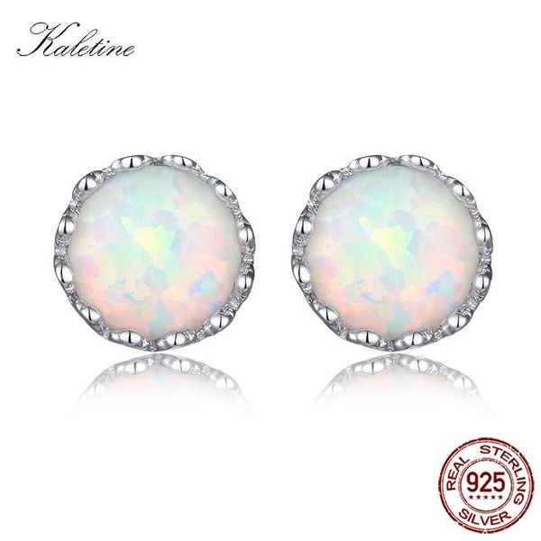 stud kaletine luxury white fire opal round earrings for women 925 sterling silver earings fashion jewelry 2021 klte038, Golden;silver
stud kaletine luxury white fire opal round earrings for women 925 sterling silver earings fashion jewelry 2021 klte038, Golden;silver