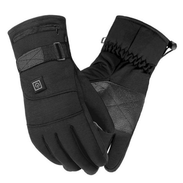 winter battery powered electric heated thermal windproof cycling warm heating touch screen skiing gloves for men women, Blue;gray
winter battery powered electric heated thermal windproof cycling warm heating touch screen skiing gloves for men women, Blue;gray