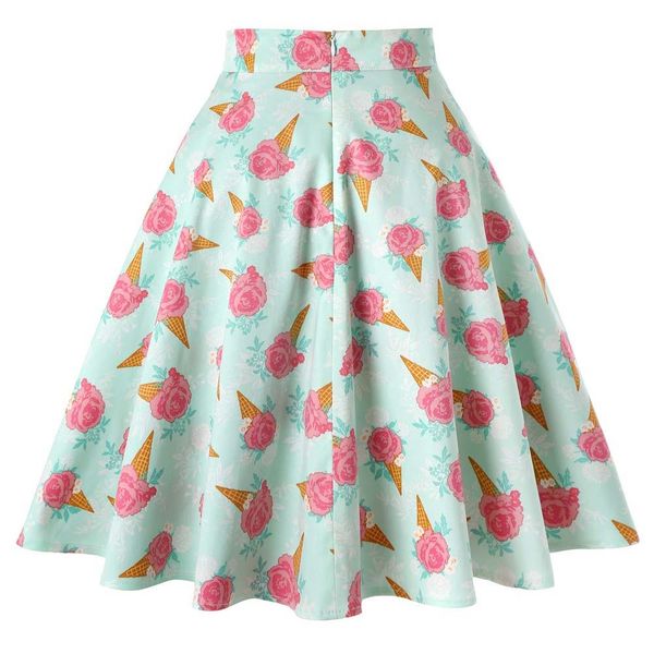 2021 summer 50-60s high-waist ladies retro skirts ice cream elegant printed flora halloween plied a line of women skirt casual 51qx, Black
2021 summer 50-60s high-waist ladies retro skirts ice cream elegant printed flora halloween plied a line of women skirt casual 51qx, Black