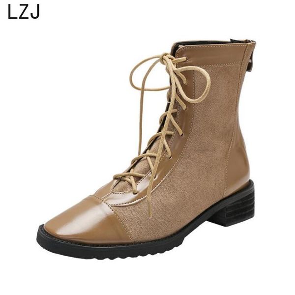 boots lzj 2021 woman ankle fur winter warm back zipper shoes women square head thick-soled, Black
boots lzj 2021 woman ankle fur winter warm back zipper shoes women square head thick-soled, Black