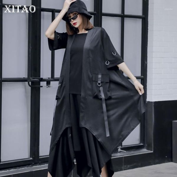 xitao sequined pockets long vest women 2020 autumn casual fashion new style temperament all match v neck women clothes zp27851, Black;white
xitao sequined pockets long vest women 2020 autumn casual fashion new style temperament all match v neck women clothes zp27851, Black;white