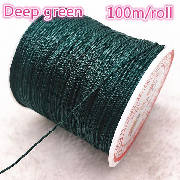 100m roll 0.8mm deep green nylon cord thread chinese knot macrame cord bracelet braided string diy tassels beading thread h wmtuvv
100m roll 0.8mm deep green nylon cord thread chinese knot macrame cord bracelet braided string diy tassels beading thread h wmtuvv