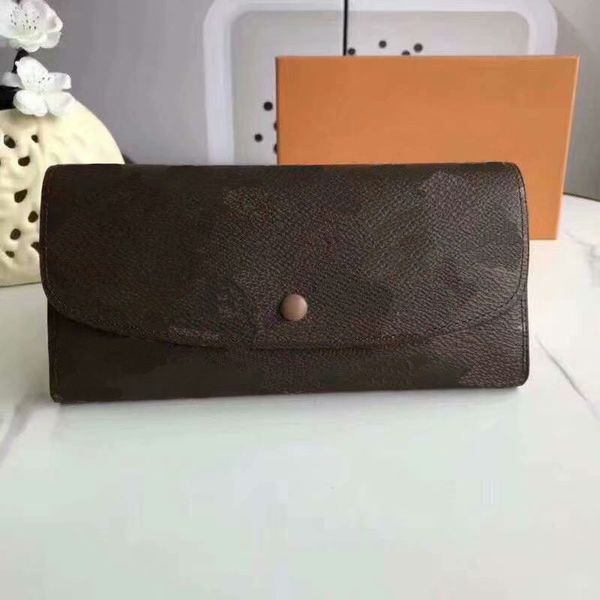 luxurys designers wallets purse woman fashion clutch purses monogrames emilie long wallet card holder purse with box, Red;black
luxurys designers wallets purse woman fashion clutch purses monogrames emilie long wallet card holder purse with box, Red;black