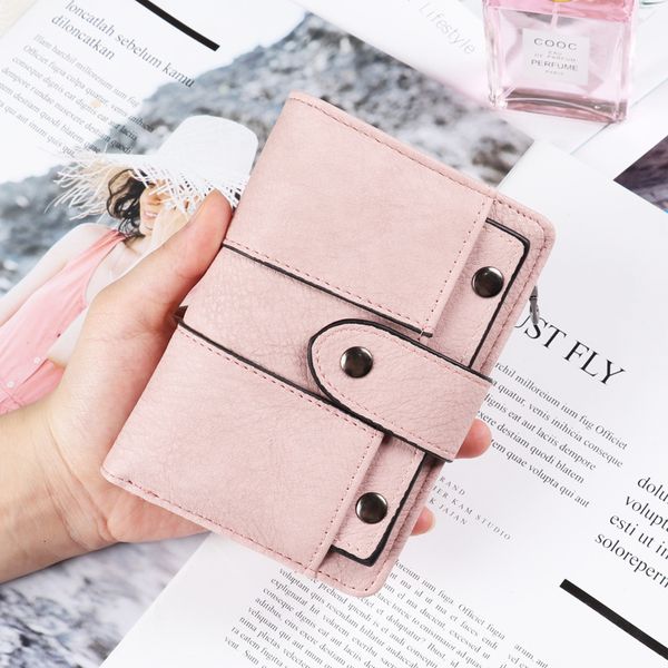 women wallets simple retro rivets short coin card holders handbag for girl purse small wallet ladies bolsa feminina
women wallets simple retro rivets short coin card holders handbag for girl purse small wallet ladies bolsa feminina