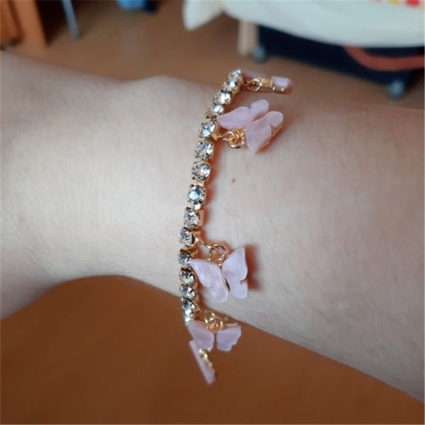 ins blogger's new blue acrylic butterfly with diamond inlaid exquisite small, fresh and colorful hand ornament bracelet swimsuit bandag
ins blogger's new blue acrylic butterfly with diamond inlaid exquisite small, fresh and colorful hand ornament bracelet swimsuit bandag