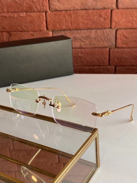 2021 new flat light glasses rimless titanium steel mirror legs exquisite workmanship men and women same 16096 size 56 "20" 145
2021 new flat light glasses rimless titanium steel mirror legs exquisite workmanship men and women same 16096 size 56 "20" 145