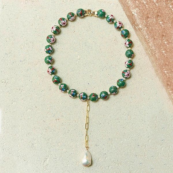 bohemian boho layers cloisonne bead baroque pearl calero necklace woman pendant statement chocker long necklace jewelry pendant y200730, Silver
bohemian boho layers cloisonne bead baroque pearl calero necklace woman pendant statement chocker long necklace jewelry pendant y200730, Silver