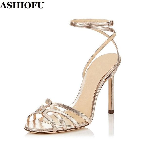ashiofu handmade new ladies high heel sandals buckle ankle strap party prom summer shoes large size evening fashion sandals, Black
ashiofu handmade new ladies high heel sandals buckle ankle strap party prom summer shoes large size evening fashion sandals, Black
