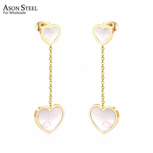 dangle & chandelier asonsteel korean style statement drop earrings shell heart earring stainless steel jewelry for women femme party gift, Silver
dangle & chandelier asonsteel korean style statement drop earrings shell heart earring stainless steel jewelry for women femme party gift, Silver