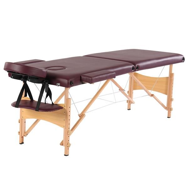 sections folding portable beech leg beauty massage table 60cm wide adjustable height wine red ship from us drop shipping
sections folding portable beech leg beauty massage table 60cm wide adjustable height wine red ship from us drop shipping