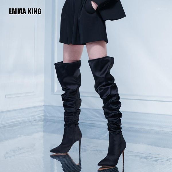women winter fashion over the knee boots lady suede thin high heel boots black loose long pointed toe 2020 women1
women winter fashion over the knee boots lady suede thin high heel boots black loose long pointed toe 2020 women1