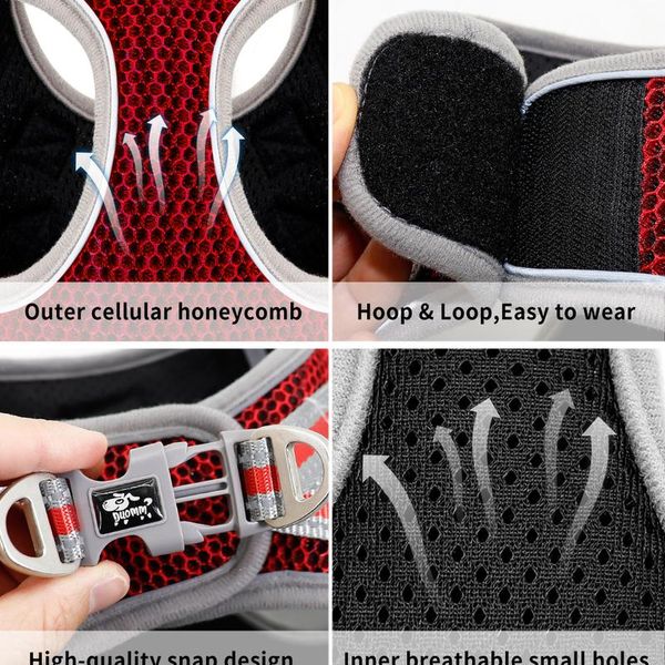 reflective nylon mesh dog harness and leash set breathable pet dog harness vest lead leash for small med bbyvux 
reflective nylon mesh dog harness and leash set breathable pet dog harness vest lead leash for small med bbyvux