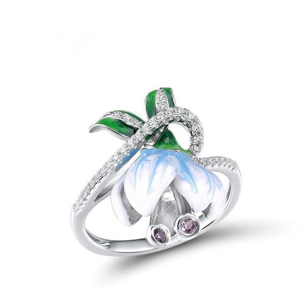 cluster rings 2021 female bohemia handmade enamel zircon flower ring vintage elegant silver for women wedding engagement party gift, Golden;silver
cluster rings 2021 female bohemia handmade enamel zircon flower ring vintage elegant silver for women wedding engagement party gift, Golden;silver