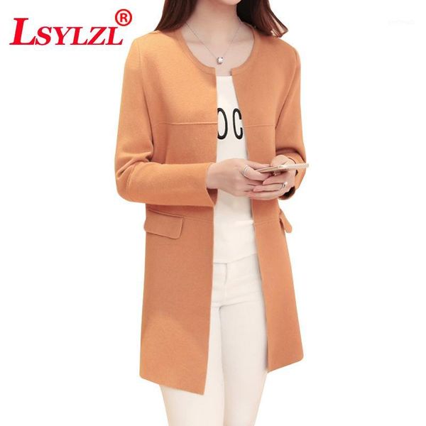 women's sweaters loose knit cardigan women sweater long 2021 fashion autumn winter sleeve female coat b5431, White;black
women's sweaters loose knit cardigan women sweater long 2021 fashion autumn winter sleeve female coat b5431, White;black