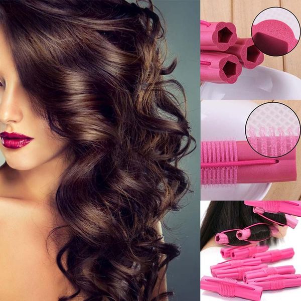 new fashion 6pcs magic foam sponge hair curler diy wavy hair travel home use soft hair curler rollers styling tools
new fashion 6pcs magic foam sponge hair curler diy wavy hair travel home use soft hair curler rollers styling tools
