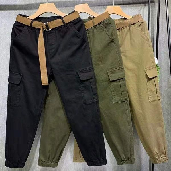 streetwear cargo pants women casual joggers 3 color high waist loose female trousers korean style ladies pants capri 201111, Black;white
streetwear cargo pants women casual joggers 3 color high waist loose female trousers korean style ladies pants capri 201111, Black;white