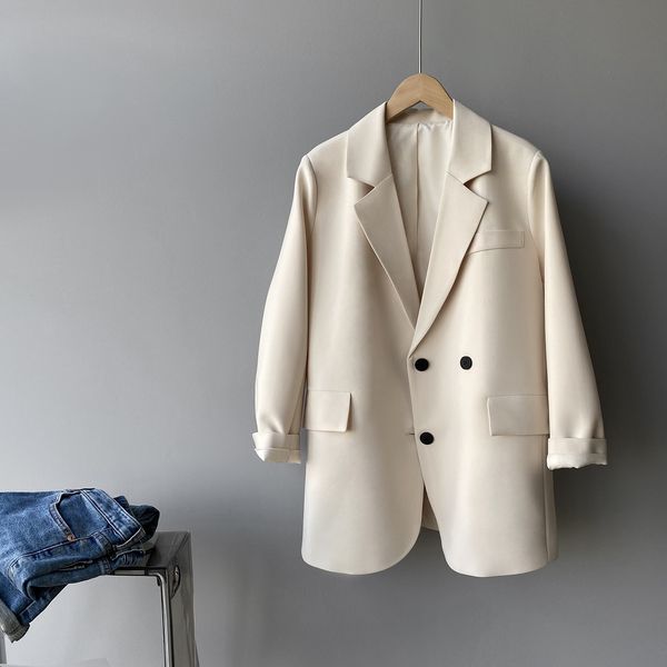 2021 new blazer turn down collar drouble breasted blzaer ladies coat feminino for women blazers mieo, White;black
2021 new blazer turn down collar drouble breasted blzaer ladies coat feminino for women blazers mieo, White;black