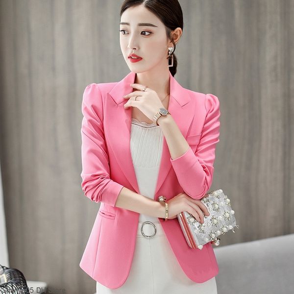 solid long sleeve korean style casual slim clothing jacket autumn fashion women jackact 5028 80 y200828, Black;brown
solid long sleeve korean style casual slim clothing jacket autumn fashion women jackact 5028 80 y200828, Black;brown