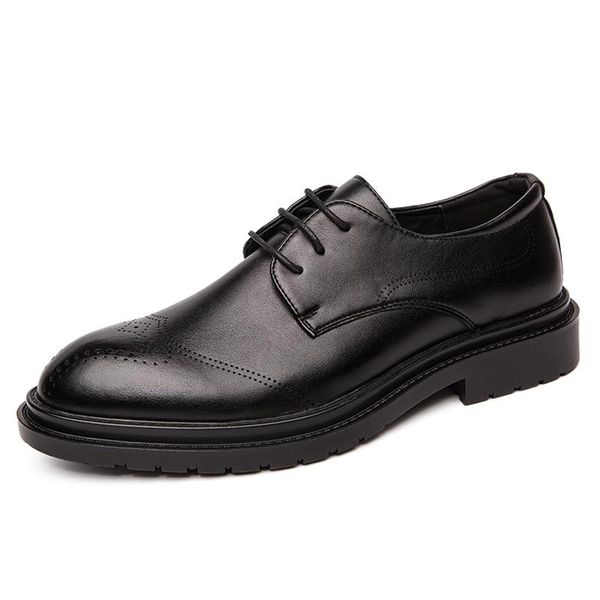 classic formal shoes men brogues dress shoes men fashion business size 38-45 black leather oxford for
classic formal shoes men brogues dress shoes men fashion business size 38-45 black leather oxford for
