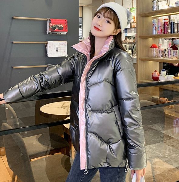 2021 new autumn coats of women bright fashion turtleneck parkas female winter shinny quilted cotton jacket wly6, Black
2021 new autumn coats of women bright fashion turtleneck parkas female winter shinny quilted cotton jacket wly6, Black