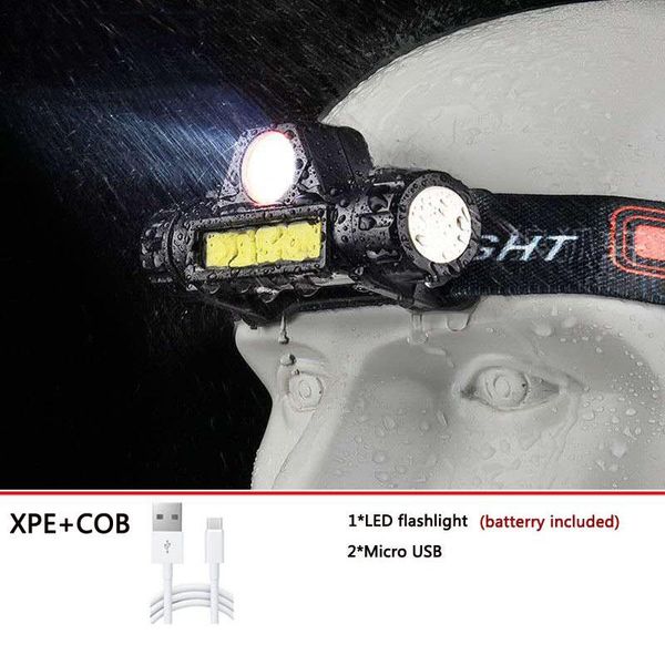 portable mini xpe + cob led headlamp usb rechargeable hiking camping night riding dual light source fishing headlamp
portable mini xpe + cob led headlamp usb rechargeable hiking camping night riding dual light source fishing headlamp