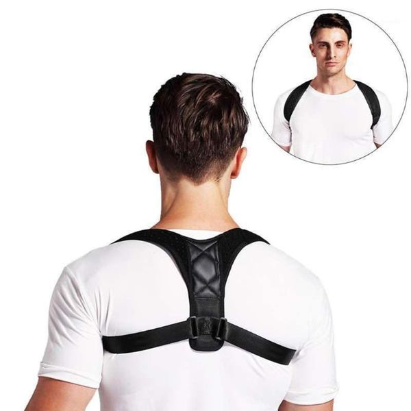 back support breathable anti-humpback correction belt clavicle adjustable sitting posture belt1, Black;blue
back support breathable anti-humpback correction belt clavicle adjustable sitting posture belt1, Black;blue