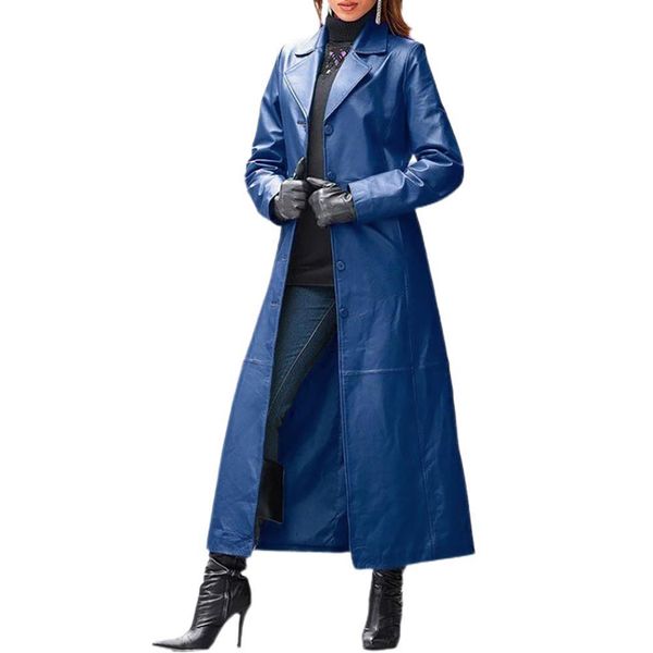 women autumn winter solid color faux leather long slim wind coat windbreaker women moto&biker trench windbreaker 1028, Tan;black
women autumn winter solid color faux leather long slim wind coat windbreaker women moto&biker trench windbreaker 1028, Tan;black