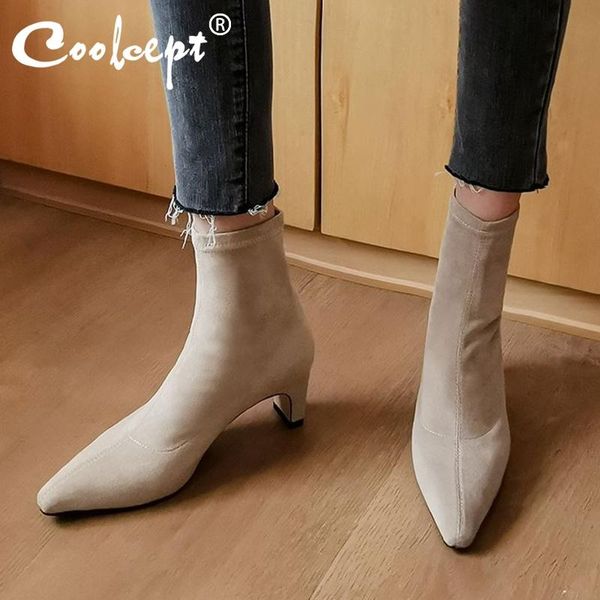 coolcept новая мода натуральной кожи ботильоны площади toe лоферы носок сапоги толстый каблук твердые женские обувь размер 34-39, Black
coolcept новая мода натуральной кожи ботильоны площади toe лоферы носок сапоги толстый каблук твердые женские обувь размер 34-39, Black
