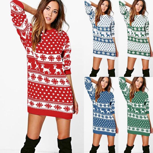 casual dresses women christmas argyle sweater dress print long sleeve 4 solid color lady warm vintage knitted mini, Black;gray
casual dresses women christmas argyle sweater dress print long sleeve 4 solid color lady warm vintage knitted mini, Black;gray