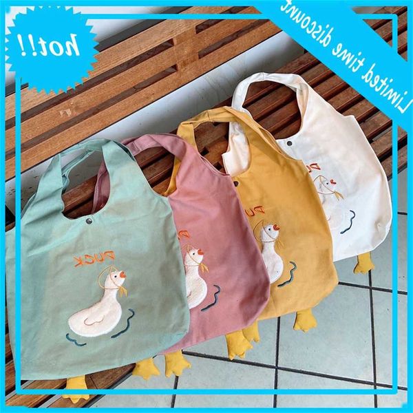 012171 cartoon paste duck vest fresh sweet girl shopping simple student shoulder bag
012171 cartoon paste duck vest fresh sweet girl shopping simple student shoulder bag