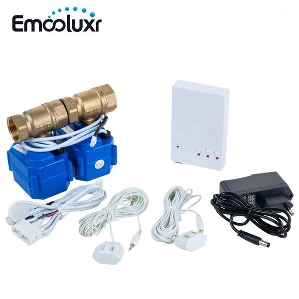 smart home sensor water leakage detection alarms system with two 3/4" copper valves dn20 for cold & auto lock switch prevent flood1
smart home sensor water leakage detection alarms system with two 3/4" copper valves dn20 for cold & auto lock switch prevent flood1