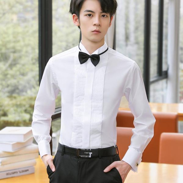 men's dress shirts chorus shirt tuxedo collar mc bridesmaid bridegroom wedding large, White;black
men's dress shirts chorus shirt tuxedo collar mc bridesmaid bridegroom wedding large, White;black