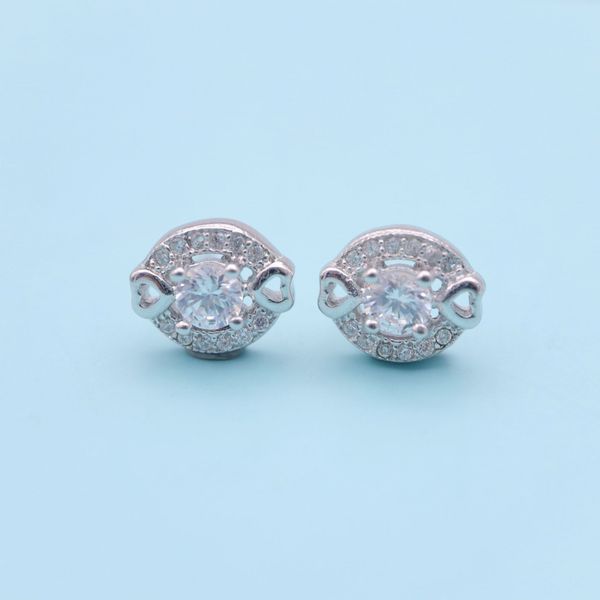 hengsheng s925 silver cross-border one product dropshipping round love romantic fashion simple zircon stud earrings for women, Golden
hengsheng s925 silver cross-border one product dropshipping round love romantic fashion simple zircon stud earrings for women, Golden