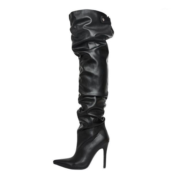 arden furtado 2020 autumn fashion women's shoes elegant high heels stilettos heels pointed toe pleated over the knee boots1, Black
arden furtado 2020 autumn fashion women's shoes elegant high heels stilettos heels pointed toe pleated over the knee boots1, Black